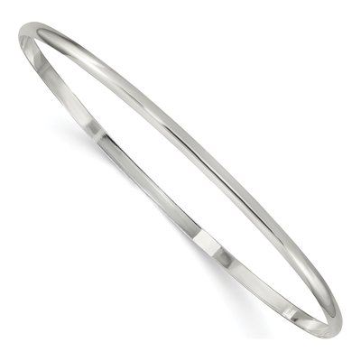 Sterling Silver Slip-On Bangle Bracelet