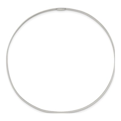 Sterling Silver Slip-On Bangle Bracelet – view 2