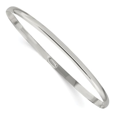 Sterling Silver Slip-On Bangle Bracelet