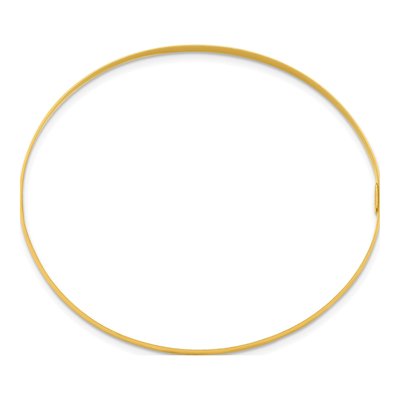 Gold-Plated Sterling Silver Slip-On Bangle Bracelet – view 3