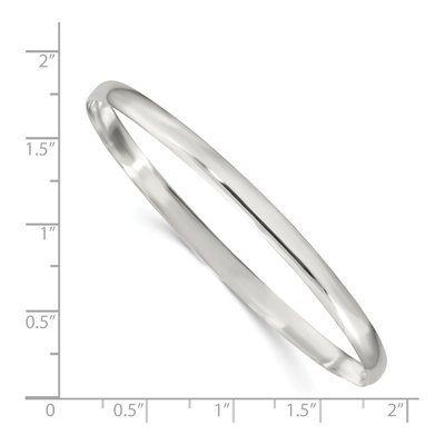 Sterling Silver Slip-On Bangle Bracelet – view 4