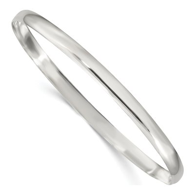 Sterling Silver Slip-On Bangle Bracelet