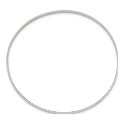 Sterling Silver Slip-On Bangle Bracelet – view 3