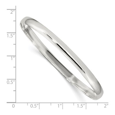Sterling Silver Slip-On Bangle Bracelet – view 4