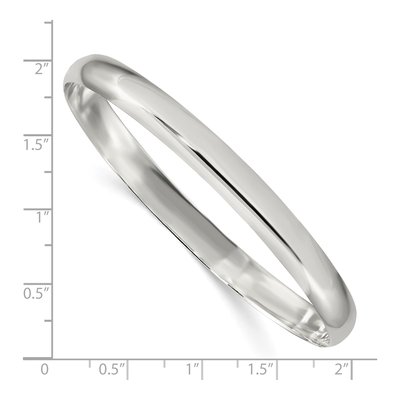 Sterling Silver Slip-On Bangle Bracelet – view 4