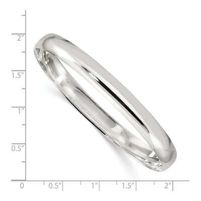 Sterling Silver Bangle Bracelet – view 4
