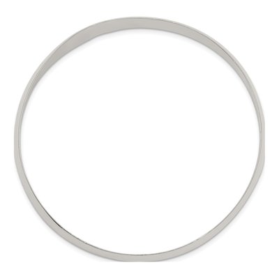 Sterling Silver Bangle Bracelet – view 3