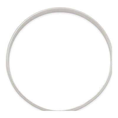 Sterling Silver Slip-On Bangle Bracelet – view 3