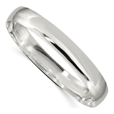 Sterling Silver Slip-On Bangle Bracelet