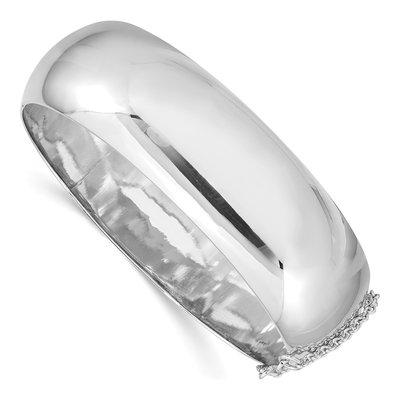 Sterling Silver Hinged Bangle Bracelet