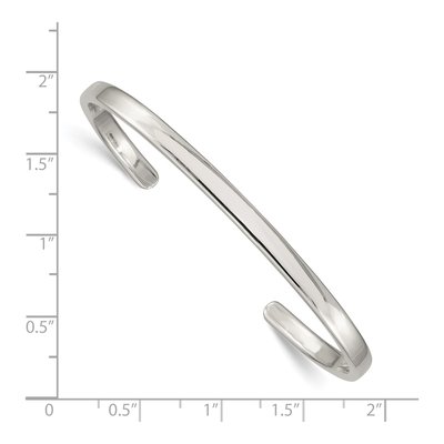 Sterling Silver Cuff Bracelet – view 4