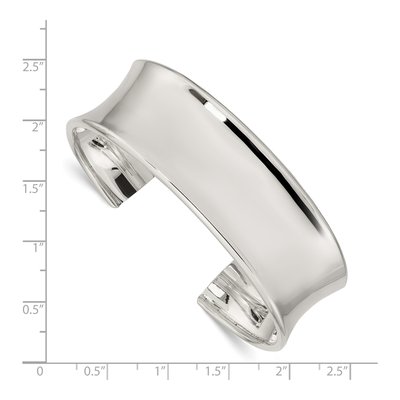 Sterling Silver Cuff Bracelet – view 4