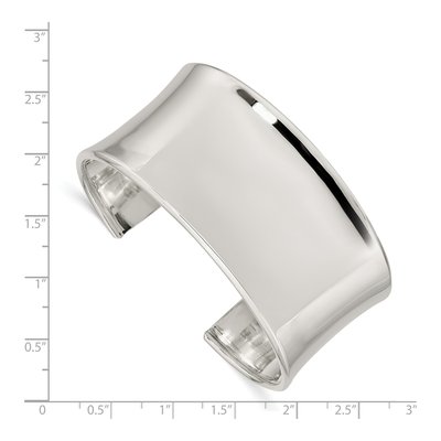 Sterling Silver Cuff Bracelet – view 4