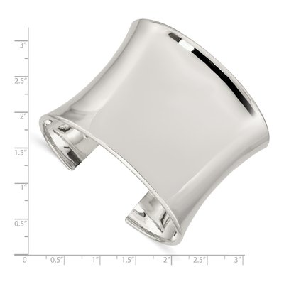 Sterling Silver Cuff Bracelet – view 4