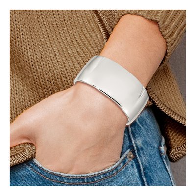 Sterling Silver Cuff Bracelet – view 5