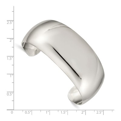 Sterling Silver Cuff Bracelet – view 4
