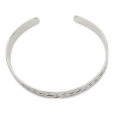 Sterling Silver Celtic Cuff Bracelet – view 3