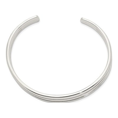 Sterling Silver Cuff Bracelet – view 3