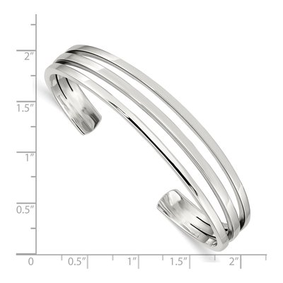 Sterling Silver Cuff Bracelet – view 4