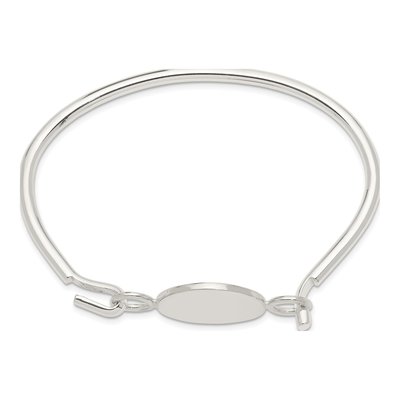 Sterling Silver Bangle Bracelet – view 3