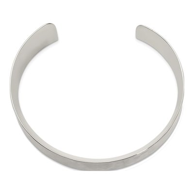 Sterling Silver Hammered Cuff Bracelet – view 3