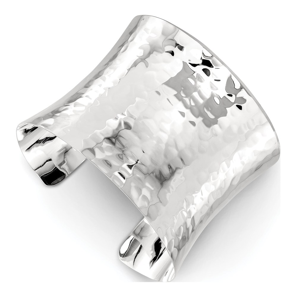 Sterling Silver Hammered Cuff Bracelet