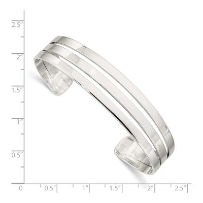 Sterling Silver Cuff Bracelet – view 4