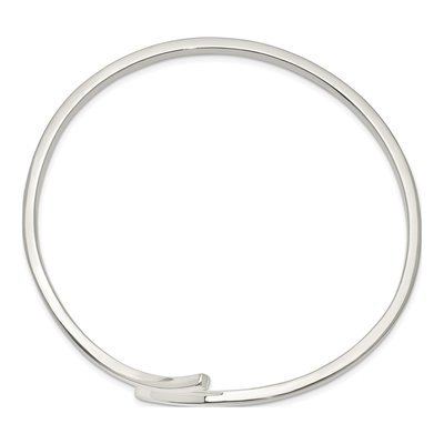 Sterling Silver Flexible Cuff Bracelet – view 3