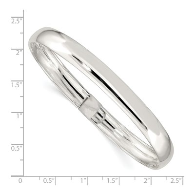 Sterling Silver Flexible Bangle Bracelet – view 4