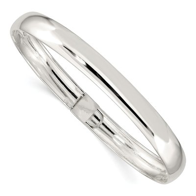 Sterling Silver Flexible Bangle Bracelet