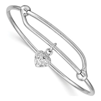 Sterling Silver Baby Bangle Bracelet