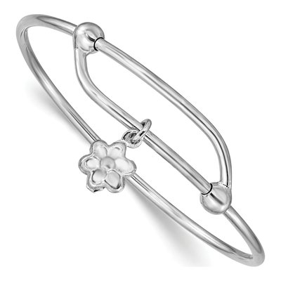 Sterling Silver Baby Bangle Bracelet