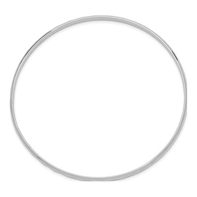 Sterling Silver Bangle Bracelet – view 3