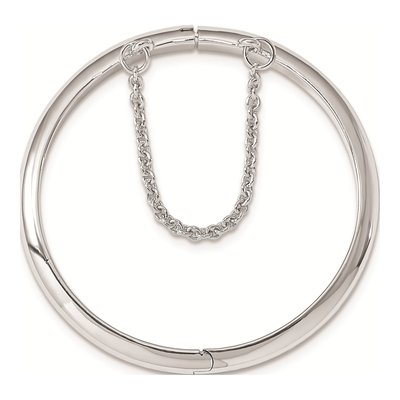 Sterling Silver Children's Bangle Bracelet – view 4