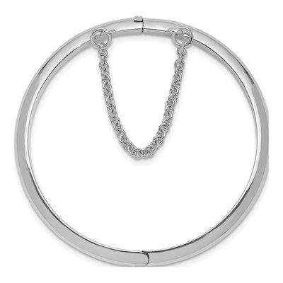 Sterling Silver Kids' Bangle Bracelet – view 3