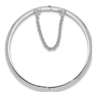 Sterling Silver Kids' Bangle Bracelet – view 3