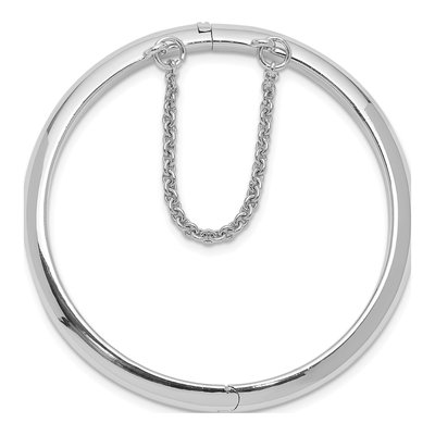 Sterling Silver Kids' Bangle Bracelet – view 3