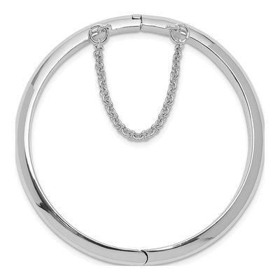 Sterling Silver Kids' Bangle Bracelet – view 3