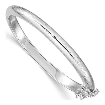 Sterling Silver Kids' Bangle Bracelet
