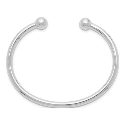 Sterling Silver Kids' Cuff Bangle Bracelet – view 3
