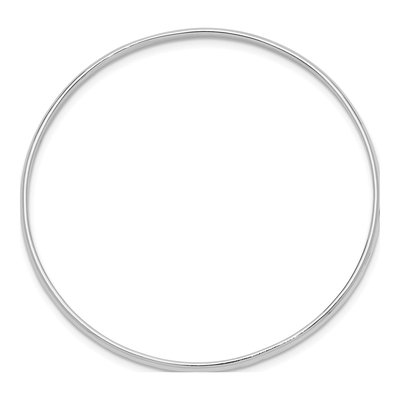 Sterling Silver Kids' Slip-On Bangle Bracelet – view 3