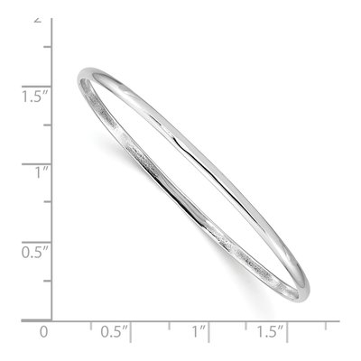 Sterling Silver Kids' Slip-On Bangle Bracelet – view 4