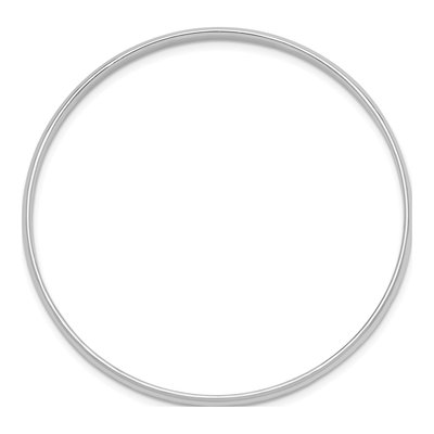 Sterling Silver Kids' Slip-On Bangle Bracelet – view 3
