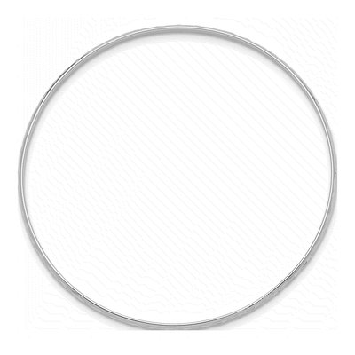 Sterling Silver Kids' Diamond-Cut Slip-On Bangle Bracelet – view 3
