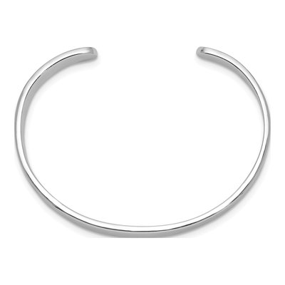 Sterling Silver Kids' Cuff Bangle Bracelet – view 3