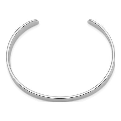 Sterling Silver Kids' Cuff Bangle Bracelet – view 3