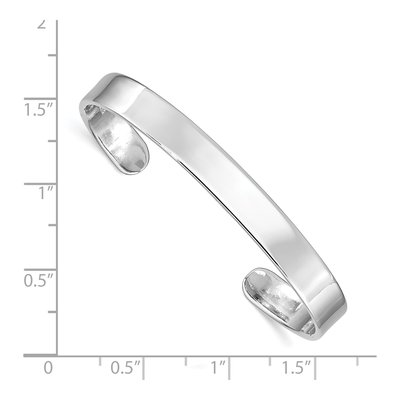 Sterling Silver Kids' Cuff Bangle Bracelet – view 4