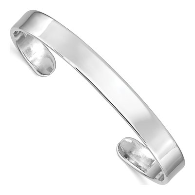 Sterling Silver Kids' Cuff Bangle Bracelet