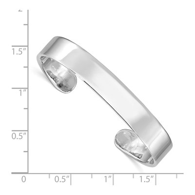 Sterling Silver Girls' Cuff Bangle Bracelet – view 4