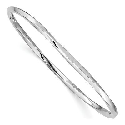 Sterling Silver Slip-On Bangle Bracelet